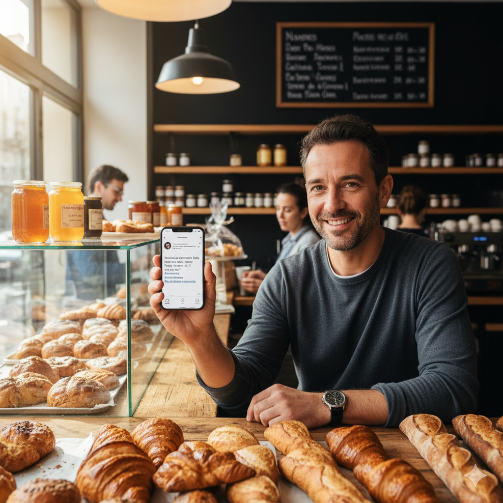Artisan concentré travaillant dans son atelier